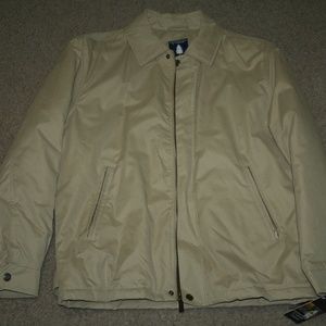 NWT Roundtree & Yorke Wind & Rain Resistant Jacket